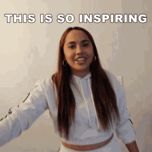 This Is So Inspiring Lizzy Capri GIF - This Is So Inspiring Lizzy Capri Stimulating GIFs