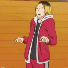 kenma kozume haikyuu anime sneeze