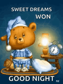 Sleepy Bear GIF - Sleepy Bear Goodnight GIFs