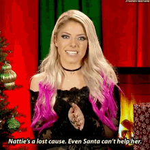 Alexa Bliss Natalya GIF - Alexa Bliss Natalya Lost Cause GIFs