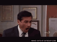 The Office Angry GIF - The Office Angry No GIFs