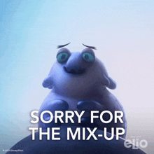 Sorry For The Mix Up Ambassador Helix GIF - Sorry For The Mix Up Ambassador Helix Elio GIFs