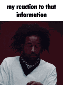 My Reaction To That Information My Reaction To That Information Meme GIF - My Reaction To That Information My Reaction To That Information Meme Kendrick Lamar GIFs