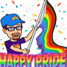 gay pride bitmoji happy pride love yourself