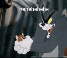Power In Me Tom And Jerry GIF - Power In Me Tom And Jerry Laugh GIFs