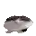 a pixel art of a cat looking at the camera .