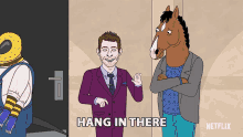 hang in there advice dont give up daniel radcliffe bojack horseman