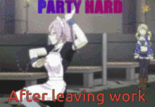 Party Hard After GIF - Party Hard After Leaving Work GIFs