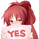 Yes Yes Anime Sticker - Yes Yes Anime Stickers