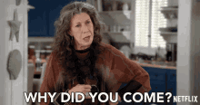 Why Did You Come Frankie GIF - Why Did You Come Frankie Lily Tomlin GIFs