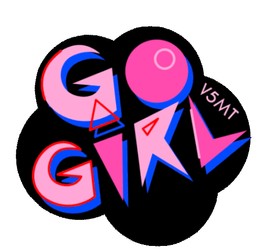 V5mt Go Girl Sticker - V5mt Go Girl Go Stickers