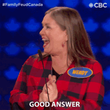 Clap Wendy GIF - Clap Wendy Family Feud Canada GIFs