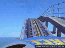 Roller Coaster Ride GIF - Roller Coaster Ride Amusement Park GIFs