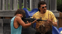 The Gift Of Guns - Eastbound And Down Kennypowers GIF - Eastboundand Down Kenny Powers Gun GIFs