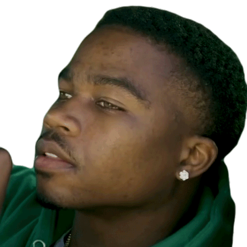 Thinking Roddy Ricch Sticker - Thinking Roddy Ricch Cant Express Song Stickers