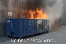 Incident Escalation Dumpster Fire GIF - Incident Escalation Dumpster Fire GIFs