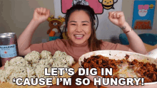 Lets Dig In Cause Im So Hungry Hyuneeeats GIF - Lets Dig In Cause Im So Hungry Hyuneeeats Lets Start Eating GIFs