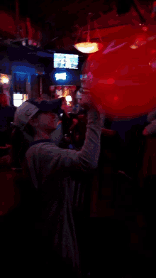 Balloons Punch GIF - Balloons Punch Party GIFs