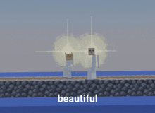 a picture of two angels with the word beautiful underneath them