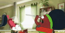Fight Broom GIF - Fight Broom Disrespected GIFs