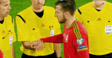 Wales GIF - Soccer Handshake GIFs