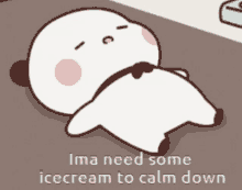 I Need Some Icecream Gotta Calm Down GIF - I Need Some Icecream Gotta Calm Down Calm Down Icecream GIFs