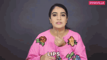 Lips Shikha Kohli GIF - Lips Shikha Kohli Pinkvilla GIFs