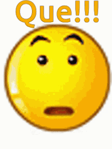 Que Emoji GIF - Que Emoji Shocked GIFs