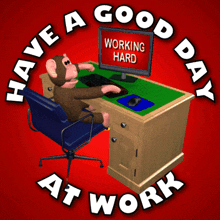 Have A Good Day At Work Good Working Day GIF - Have A Good Day At Work Good Working Day Working Hard GIFs
