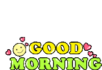 Good Morning Good Day Sticker - Good Morning Good Day Hearts Stickers