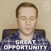 Great Opportunity Happily GIF - Great Opportunity Happily Good Chance GIFs