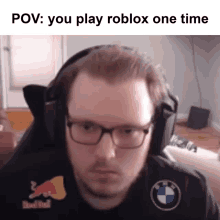 Pov You Play Roblox One Time Jahzo GIF