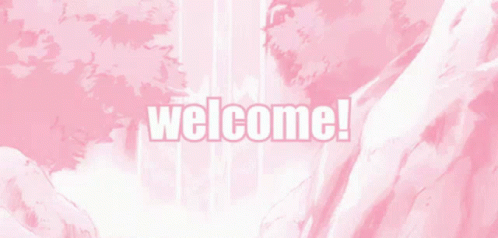 Welcome Pink Aesthetic Anime Pink Waterfall | GIF | PrimoGIF