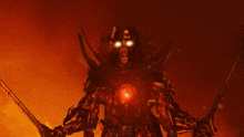 a robot with many arms and the words earth is mine