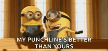 Minions Punch GIF - Minions Punch Despicable Me GIFs