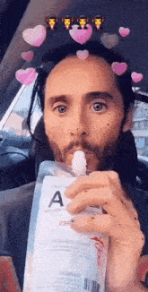 Jared Leto Fuel GIF - Jared Leto Fuel Eating GIFs