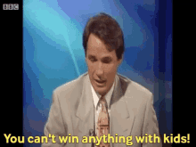 Alan Hansen You Cant Win Anything With Kids GIF - Alan Hansen You Cant Win Anything With Kids Win With Kids GIFs