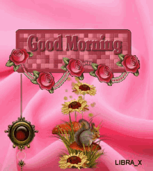 Good Morning Rose GIF - Good Morning Rose Flowers GIFs