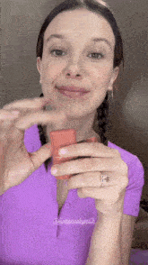 Millie Bobby Brown Florence By Mills GIF - Millie Bobby Brown Florence By Mills Makeup GIFs