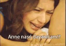 Anne Nasil Dayanicam? Bihter Yöreoğlu Ziyagil GIF - Crying GIFs