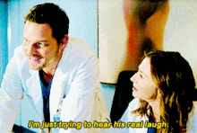 Greys Anatomy Alex Karev GIF - Greys Anatomy Alex Karev Im Just Trying To Hear His Real Laugh GIFs