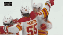Calgary Flames Noah Hanifin GIF - Calgary Flames Noah Hanifin Flames GIFs