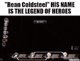 Rean Coldsteel GIF - Rean Coldsteel The Legend Of Heroes GIFs
