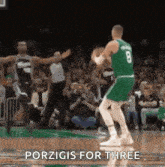 Kristaps Porzingis Boston Celtics Kristaps Porzingis Points GIF - Kristaps Porzingis Boston Celtics Kristaps Porzingis Kristaps Porzingis Points GIFs