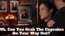 Station19 Andy Herrera GIF - Station19 Andy Herrera Uh Can You Grab The Cupcakes On Your Way Out GIFs