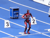 a robot with the number 127 on his chest