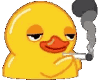 tenchi arick smoke cigar duck