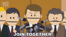 Join Together Stephen Abootman GIF - Join Together Stephen Abootman South Park GIFs