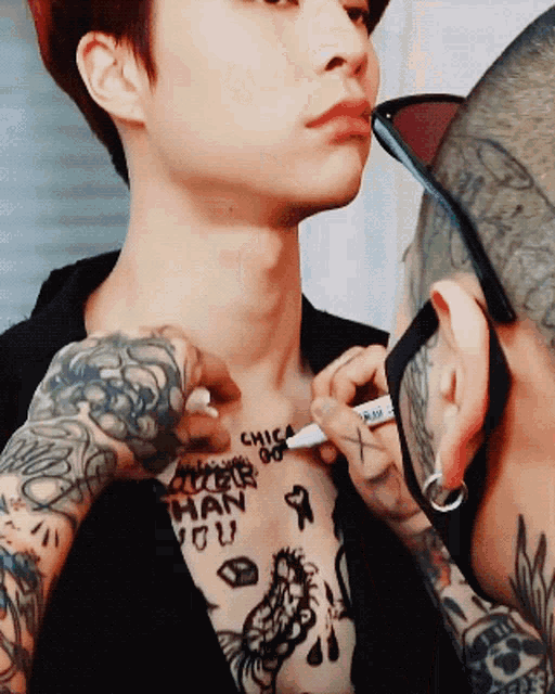 Johnnys Jaw Dropping Tattoo Reveal  EnVi Media