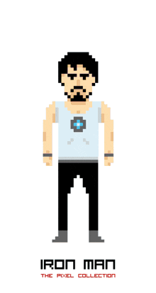 Pixel Pixle Iron Man GIF - Pixel Pixle Iron Man GIFs
